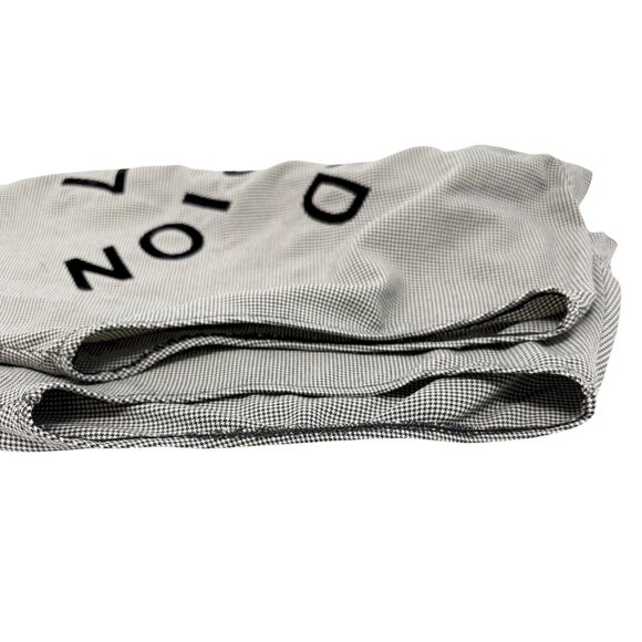 Christian Dior Vintage 2002 J'ADORE Logo Tank Top #36 Gray Black Nylon  [106423] - Picture 9 of 12